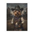 "The Wrangler" - Golden Sunset Rustic Custom Pet Portrait