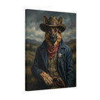 "The Sheriff" - Classic Western Cowboy Custom Pet Portrait