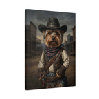 "The Wrangler" - Golden Sunset Rustic Custom Pet Portrait