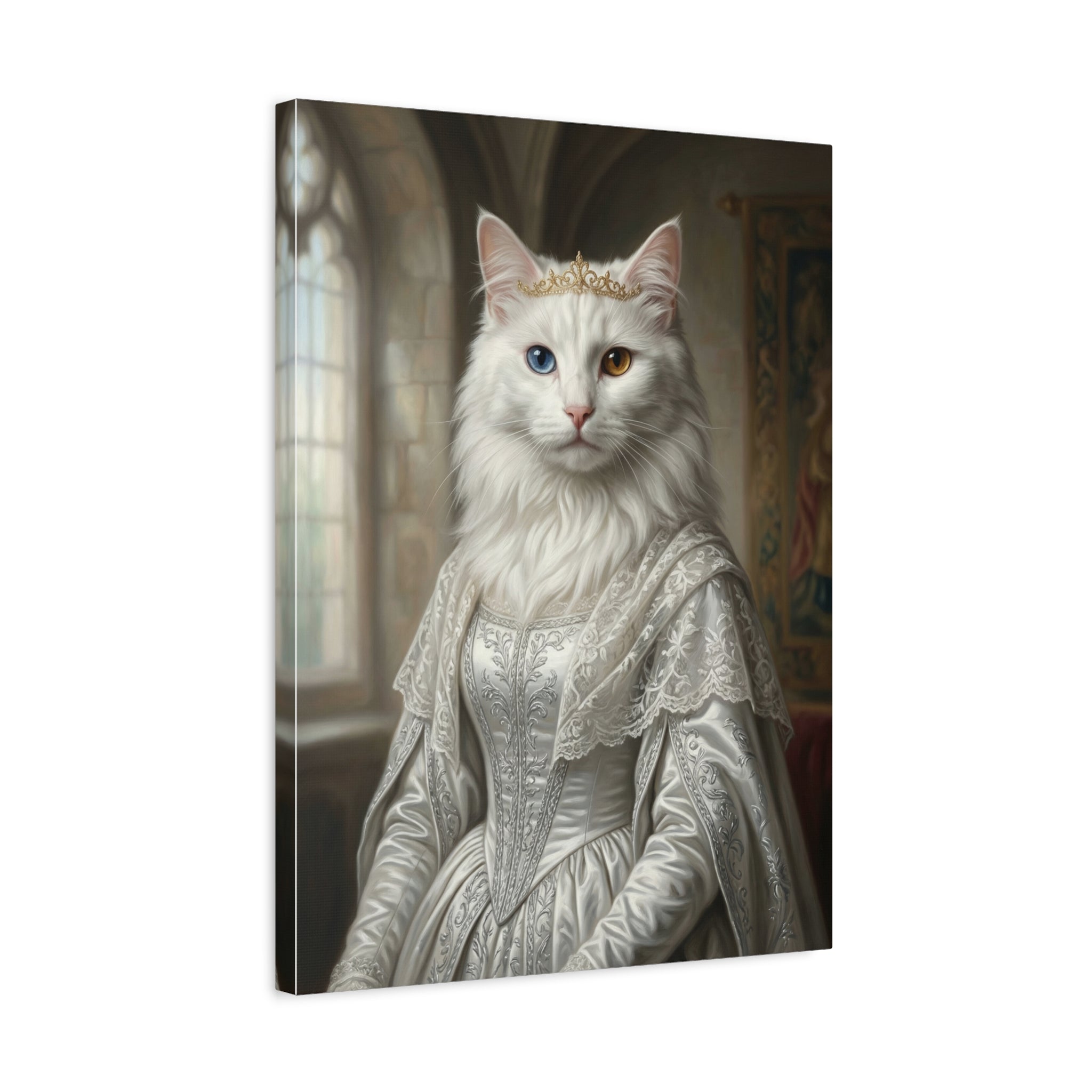 "The Duchess" - Elegant Royal Renaissance Pet Canvas