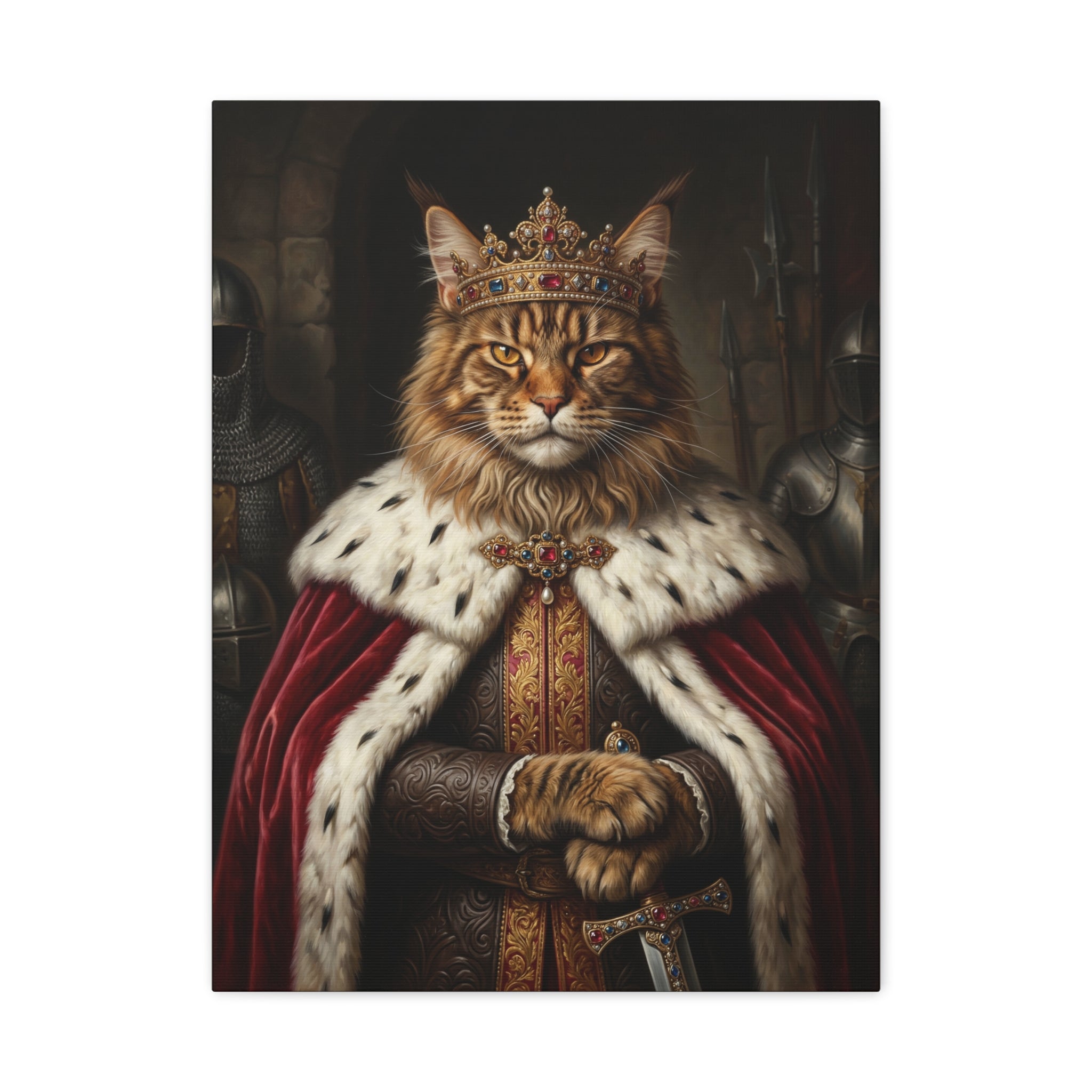 "The Duke" - Custom High Nobility Renaissance Pet Portrait