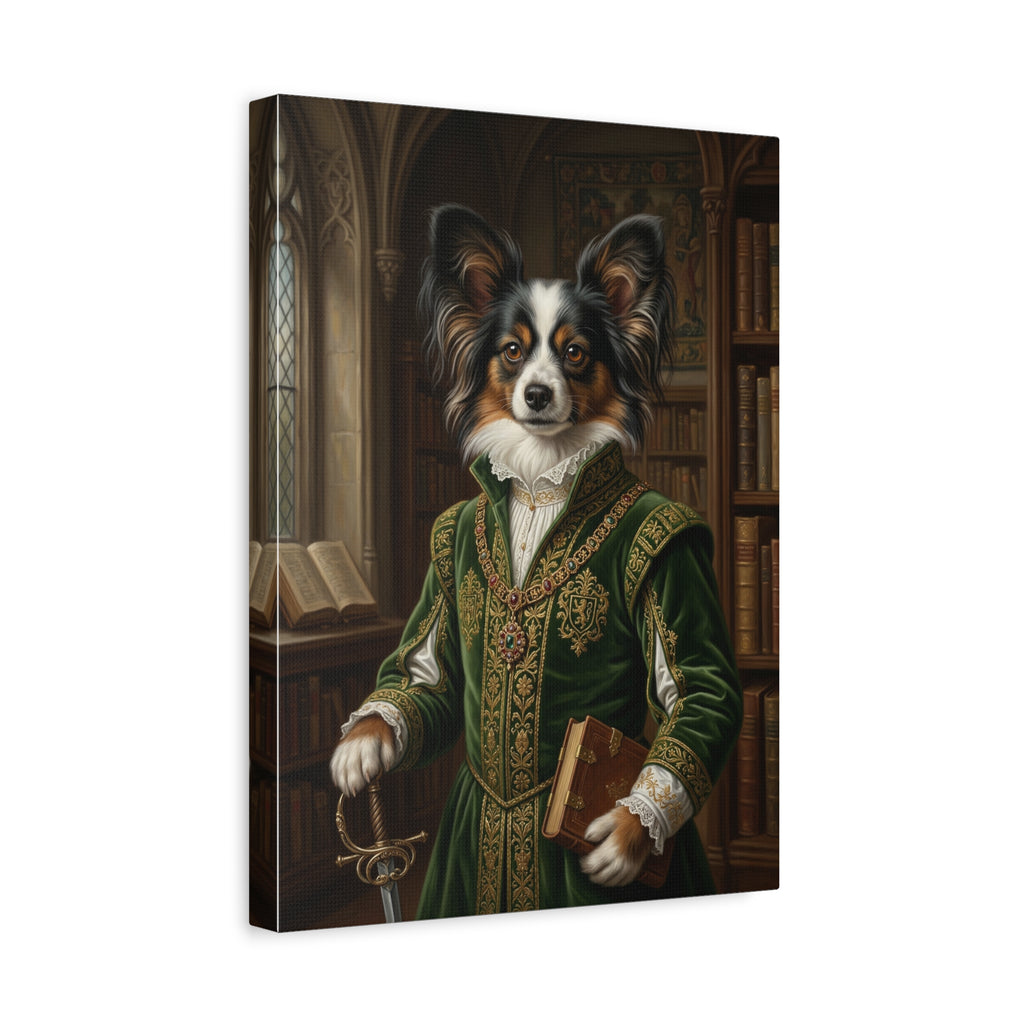 "The Count" - Noble Aristocrat Custom Pet Canvas