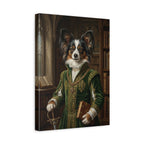 "The Count" - Noble Aristocrat Custom Pet Canvas
