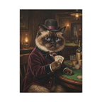 "The Gambler" - Vintage Saloon Custom Pet Portrait