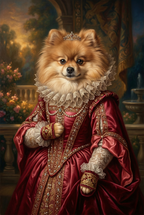 "The Count" - Noble Aristocrat Custom Pet Canvas A